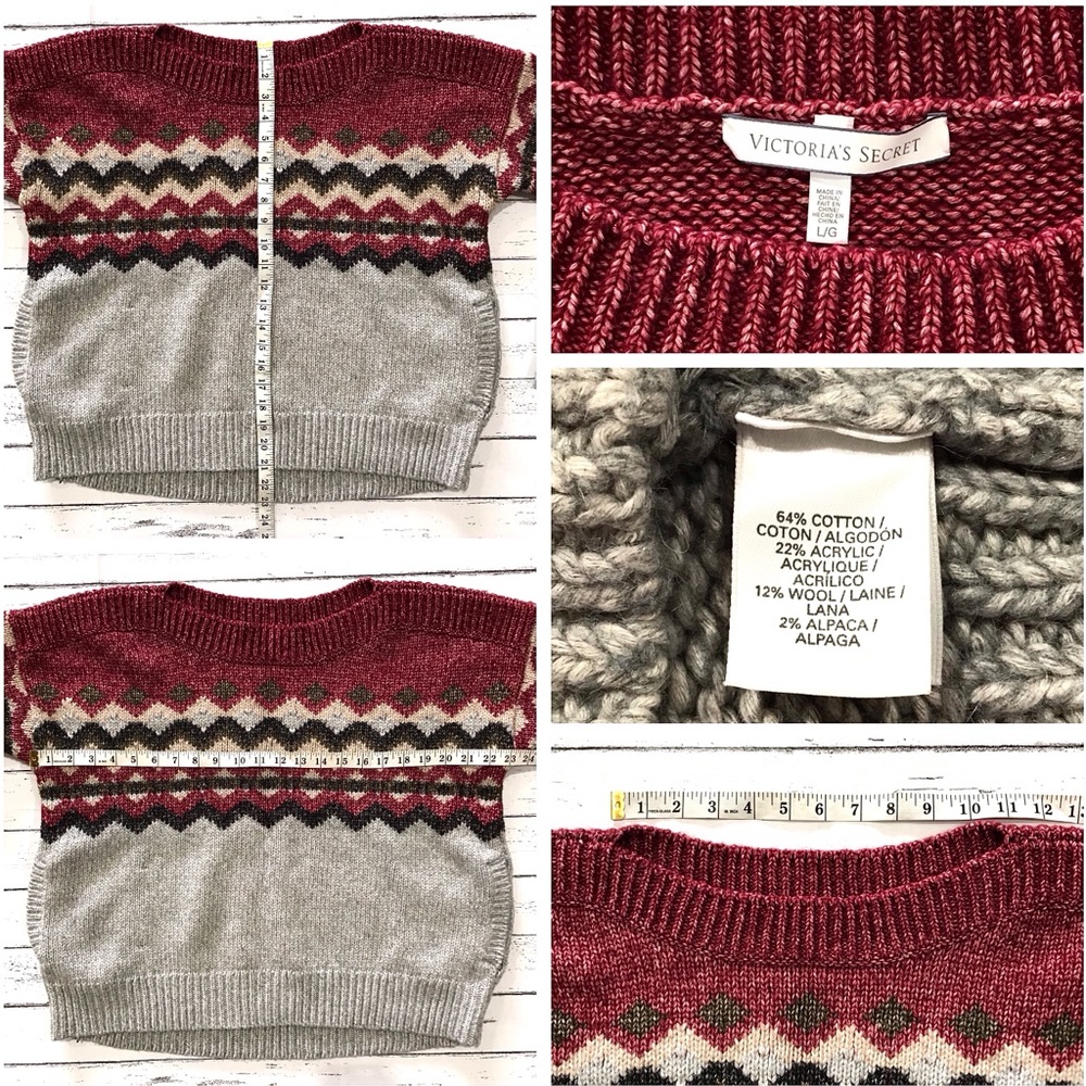 NWOT Victoria’s Secret Boat Neck Pocket Sweater - Picture 15 of 16